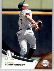 2006 Upper Deck Sweet Spot Bobby Crosby Base Card MLB PWE UD A's Athletics #8 - Picture 1 of 2