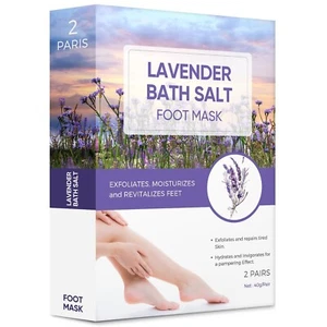 Foot Peel Mask, Lavender Foot Mask Natural Exfoliator for Dry Dead Skin, Callus - Picture 1 of 7