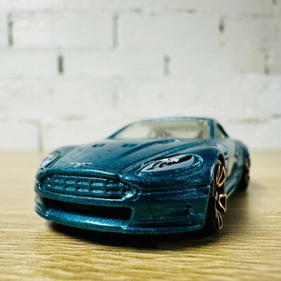 2010 Aston Martin DBS Blue Gold FTE2 Metalflake Teal 2012 Faster than Ever 9/10 - Image 1 of 4