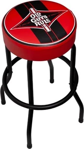 Plasticolor 004775 Old Guys Rule Logo Shop Basement Garage and Game Room Stool - Picture 1 of 3