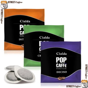 150 Cialde Filtro Carta Caffè POP ESE 44mm Intenso Cremoso Deciso a scelta - Foto 1 di 9