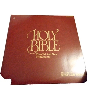 The Statler Brothers Holy Bible Old & New Testament Vinyl Record LP 2 Album Set - Picture 1 of 3
