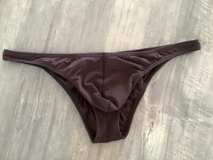 Sexy Briefs Transparent Underwear Men Pouch Low Waist Half Back Bikini - Picture 1 of 4