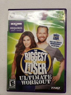 Microsoft Xbox 360 - Biggest Loser Ultimate Workout - Kinect ENVÍO RÁPIDO Foto 1 de 3