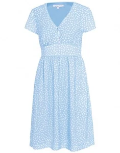 NWT Crew Belinda Dress Sea Shell CR SeaShellCR Size 8 £65RRP - Picture 1 of 4