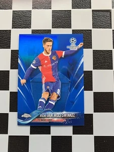 2017-18 Topps Chrome UCL Ricky van Wolfswinkel Blue /150 FC Basel - Bild 1 von 2
