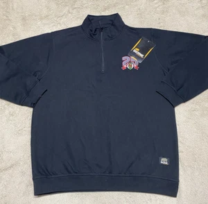 Bern Heritage Jacke Herren Große L Schwarz Viertelreißverschluss Pullover Arbeitskleidung NEU Erwachsene - Bild 1 von 15