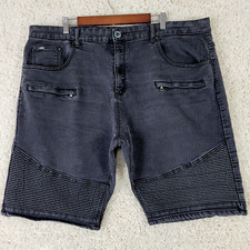 Abbigliamento Sportivo Srl Denim Shorts Men's 44 V19-69 Milano Versace Italia EC