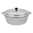 Vintage Miracle Maid Cookware G2 Cast Aluminum Roaster Dutch Oven W/lid Cook Pot