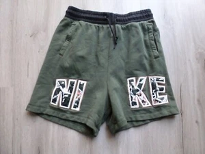Nike Shorts Women's Medium Green Faded Fleece Stitched Nike Logo - Picture 1 of 15
