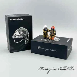 Masterpiece Collectibles1/18 Singapore modello pompiere 2man*7cm - Foto 1 di 6