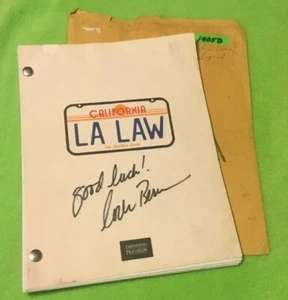 Script Television Series ~ LA Law ~ #7L22 ~ Since I Fell In Love ~ 4-29-81 - Picture 1 of 9