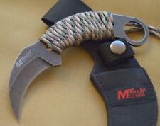Mtech MT670 Hawk Cord Wrap Karambit Knife