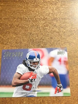 2008 Upper Deck Football # 222 Star Rookie DJ Hall RC - Image 1 of 4