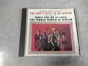 Booker & Foster - You Dont Have To Be Jewish When You're In Love Whole World CD - Picture 1 of 3