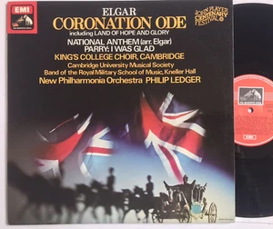 Elgar Coronation Ode Philip Ledger EMI UK ASD 3345 TAS LIST Parry I Was Glad - Picture 1 of 7