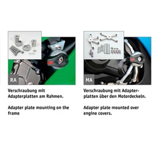 LSL Crash Pad Mounting Kit To Suit Suzuki GSF 1200 2001 - 2007  - Picture 1 of 1