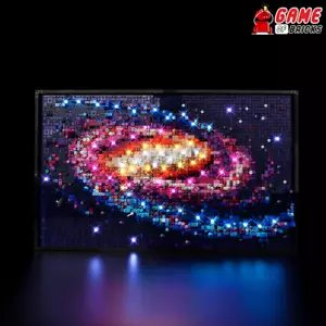 LED Licht Kit für Milchstraße Galaxie - kompatibel mit LEGO® 31212 Set (Fernbedienung) - Bild 1 von 15