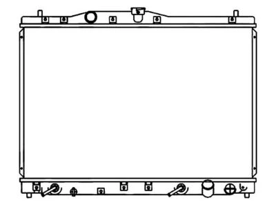 Radiador para Acura RL 1996-2004 14575YQ 1999 2000 1998 1997 2001 2002 2003 Foto 1 de 2
