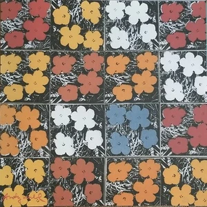 ANDY WARHOL Lithograph by CMOA "Flowers" Plate Signed/Pencil Numbered - Picture 1 of 5