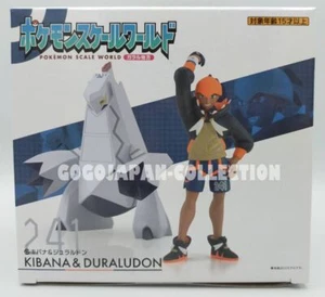 JUEGO DE BOLSILLO DE MONSTRUOS POKEMON ESCALA MUNDIAL GALAR KIBANA Y DURALUDON - Imagen 1 de 7