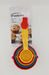 Trudeau Measuring Cups Set Of 5-Assorted Colors 0995888 - Picture 1 of 3