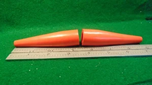 1 par de botas Red Mueller 29 Crocodile Clip NOS - Imagen 1 de 2