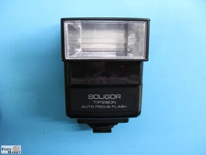 Blitzgerät Soligor Af TIF 280N for Nikon Mirror Autofocus Analogue - Picture 1 of 3