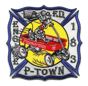 Los Angeles County Fire Department Engine 183 Patch California CA v2 - Picture 1 of 1