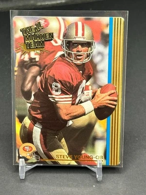 1992 Action Packed All-Madden Team Steve Young #24 - San Fransisco 49ers HOF - Image 1 of 2