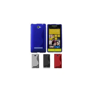 Custodia Etui Coque Silicone ★★ WINDOWS PHONE HTC 8S ★★ TPU S-LINE WAVE CASE - Picture 1 of 6