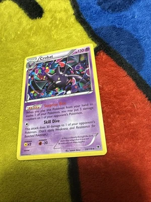 Pokemon Phantom Forces Non Holo Crobat 33/119 NM - Image 1 of 4