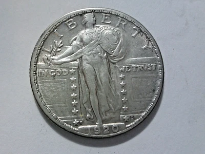 1920-S Standing Liberty Quarter 25c - Image 1 of 4