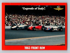 1992 Collegiate Collection Legends of Indy #71 1963 Front Row - Picture 1 of 2