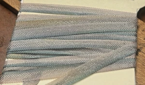 rayon ombre seagrass trim ribbon 1/4" flower making 1yd made in France - Picture 1 of 3