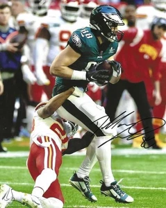 Autogramm Dallas Goedert Philadelphia Eagles 8x10 Foto mit Echtheitszertifikat - Bild 1 von 1