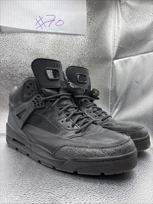 Nike Jordan spizike загрузки 2009 375356 001 зимний III IV воздуха черный б/у 10,5 - Изображение 1 из 4