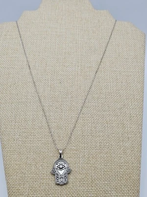 Alex and Ani Silver Adjustable  Necklace Hand Of Fatima  ✋️ ✨️🌞 - Image 1 of 4