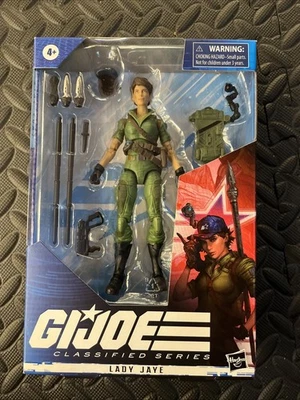 GI Joe классифицированная серия леди Джей ЗАПЕЧАТАННАЯ Hasbro 25 6 дюймов - Изображение 1 из 4