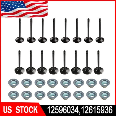 For 2010-2017 Chevrolet Equinox 2.4L 2.2L Intake Exhaust Valves W/ Seals Kit - Image 1 of 4