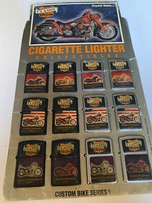lighter vintage lot Store POS (12) Lighters Class is Iron 1994 - Image 1 of 4
