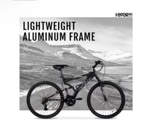 Hyper Bicycle 26 In. Men's Havoc Mountain Bike, Black - Picture 1 of 5