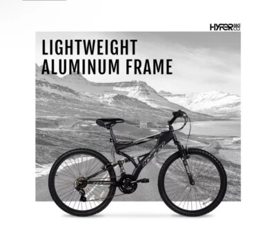 Bicicleta Hyper 26 pulgadas Bicicleta de montaña Havoc para hombre, negra Foto 1 de 4