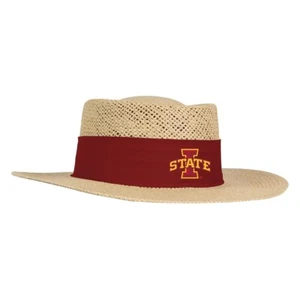 Iowa State Cyclones Ahead Gambler Straw Hat - Picture 1 of 1