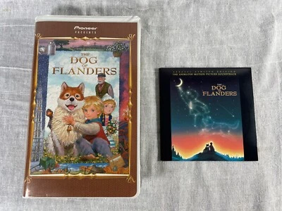 The Dog Of Flanders VHS cartoon animated movie boy faithful dog Flanders with CD - Image 1 of 4