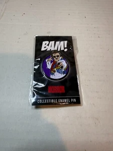 Vintage BAM! Box Horror Leprechaun 3 Elvis Presley 1995 Collectible Enamel Pin - Picture 1 of 2