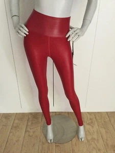 Leggings rosso a vita alta Carbon38 taglia XS - Foto 1 di 5
