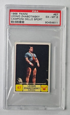 1968 Panini Campioni Dello Sport #67 LEONID ZHABOTINSKY Olympics PSA 6 EX-MT