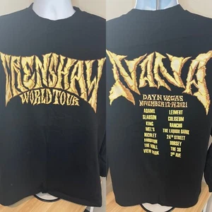 RARE Crenshaw World Tour NANA Day N Vegas 2021 Large Delegation Spellout Shirt - Picture 1 of 10