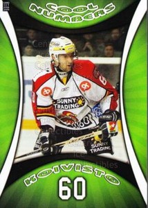 2008-09 Finnish Cardset Cool Numbers Green #14 Tom Koivisto